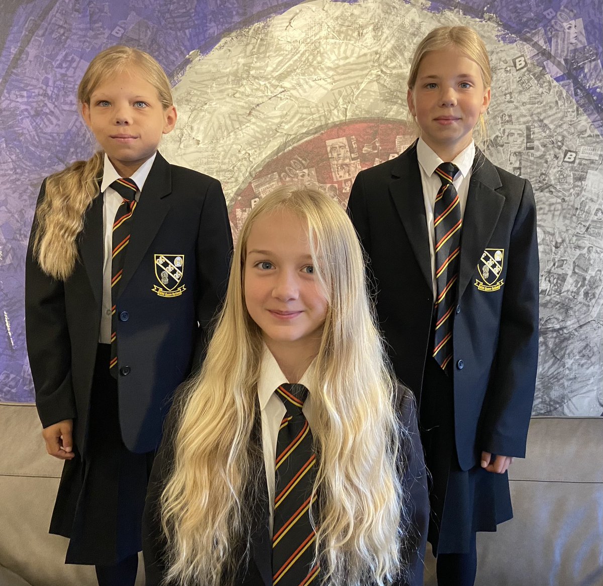 jasiocollins's tweet image. I don’t normally do all the first day stuff too much.

But it’s fair to say with what life has thrown at them and us, sometimes the little landmarks are precious when we’ve been up against it, wondering what tomorrow brings, or even takes away. #Year7 #Triplets #CKD