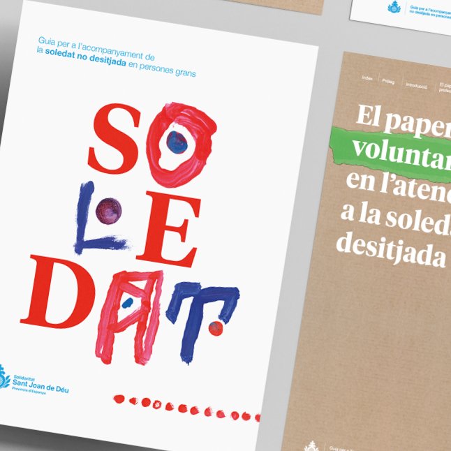 La Sembra - comunicació (@lasembrac) on Twitter photo Sant Joan de Déu ha publicat la Guia per a l'acompanyament a la soledat no desitjada en persones grans.
Des de La Sembra hem acompanyat la coordinació de continguts, el disseny i la maquetació.
Vam implicar-hi persones grans, vols saber com? 👇 Sant Joan de Déu ha publicat la Guia per a l'acompanyament a la soledat no desitjada en persones grans.
Des de La Sembra hem acompanyat la coordinació de continguts, el disseny i la maquetació.
Vam implicar-hi persones grans, vols saber com? 👇