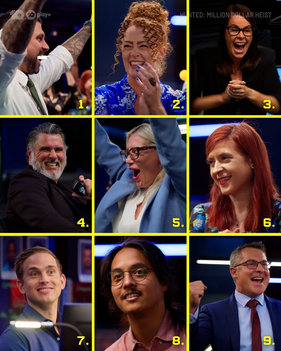 Rate your excitement for the Finale 🤗🤩🥳

#HuntedAU Million Dollar Heist Finale 💰 7.00 Sunday on <a href="/Channel10AU/">Channel 10</a> and 10 Play