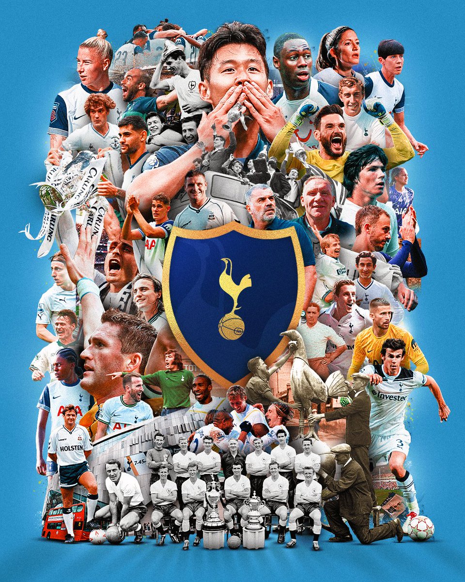 142 years of Tottenham Hotspur Football Club 🤍

We were formed on this day in 1882!