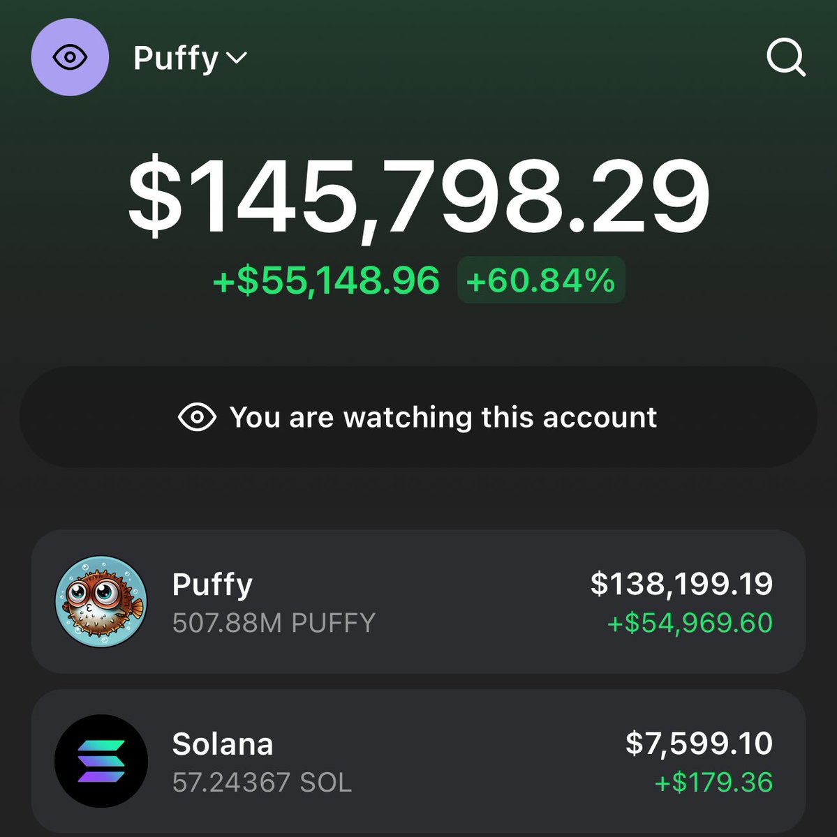 kkashi_yt's tweet photo. The guy that bought $553 $Puffy https://t.co/SAhHOLssIQ