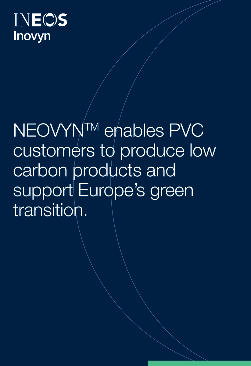 INOVYN_Official's tweet photo. #NEOVYN™, our new #PVC range, offers a significantly reduced carbon footprint that is 37% lower than the European industry average for suspension PVC, enabling our customers to lower their scope 3 emissions and develop #sustainable downstream products. https://t.co/fuLcC2WzeR https://t.co/dNjf5i2IWZ