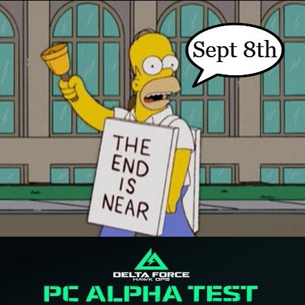 DF_Commu's tweet image. Soon 😭
#DeltaForceAlphaTest