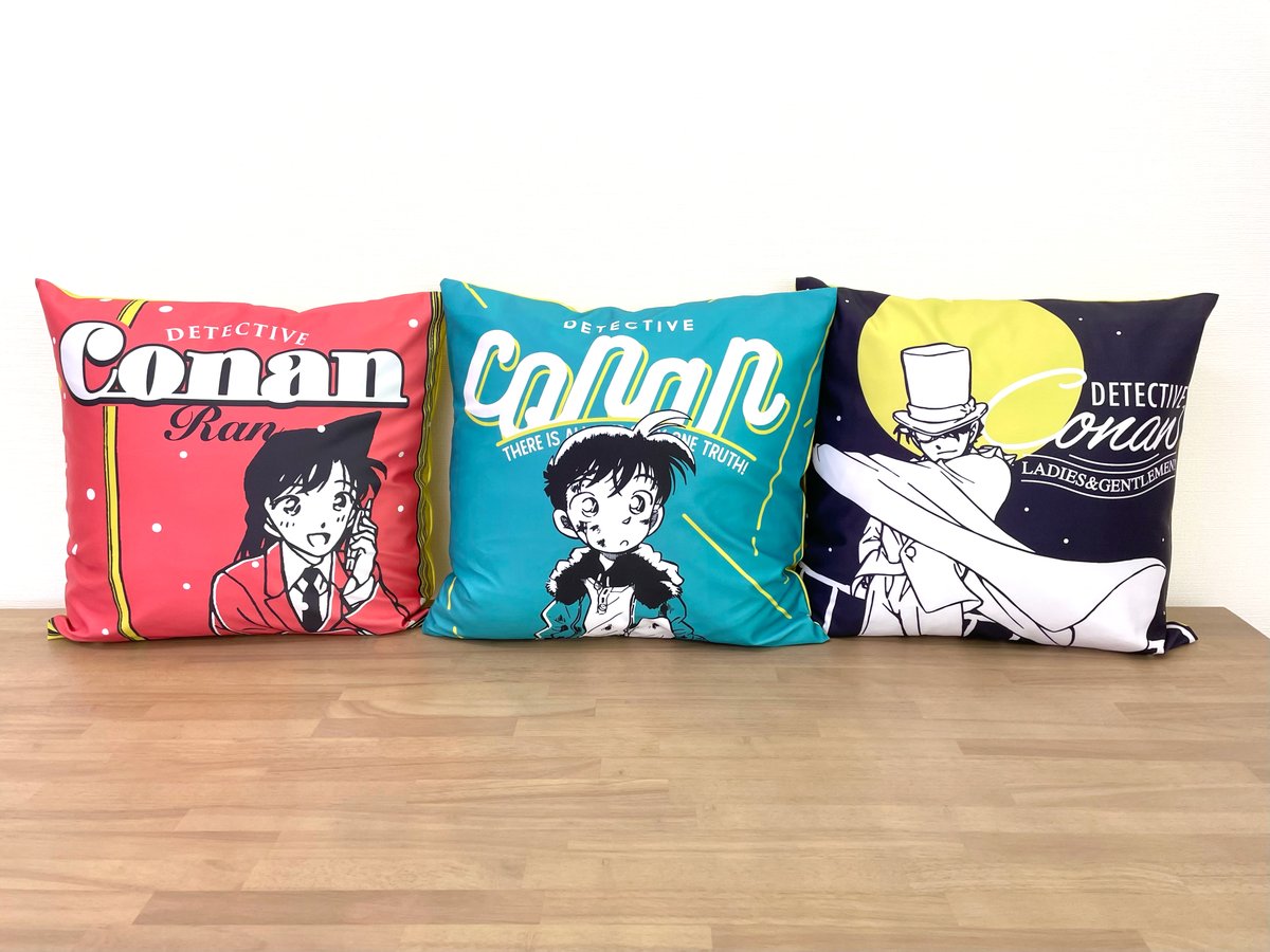 🆕新商品情報🆕 コナン探偵社オリジナル新商品 ・クッションカバー
