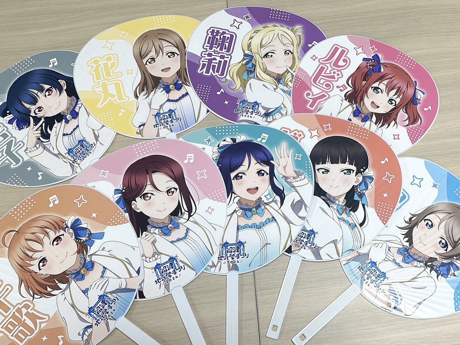 10z ラブライブ サンシャイン 沼津地元愛まつり ポストカード 非売品