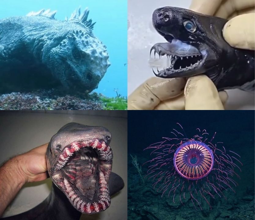 MEREKA TAMPAK TIDAK NYATA

Rangkuman foto dan video makhluk laut paling unik dan aneh yang seolah berasal dari dunia lain, yang mungkin belum pernah kita lihat sebelumnya.

Siapa saja mereka, yuk kita bahas bareng-bareng.

A thread 🧵