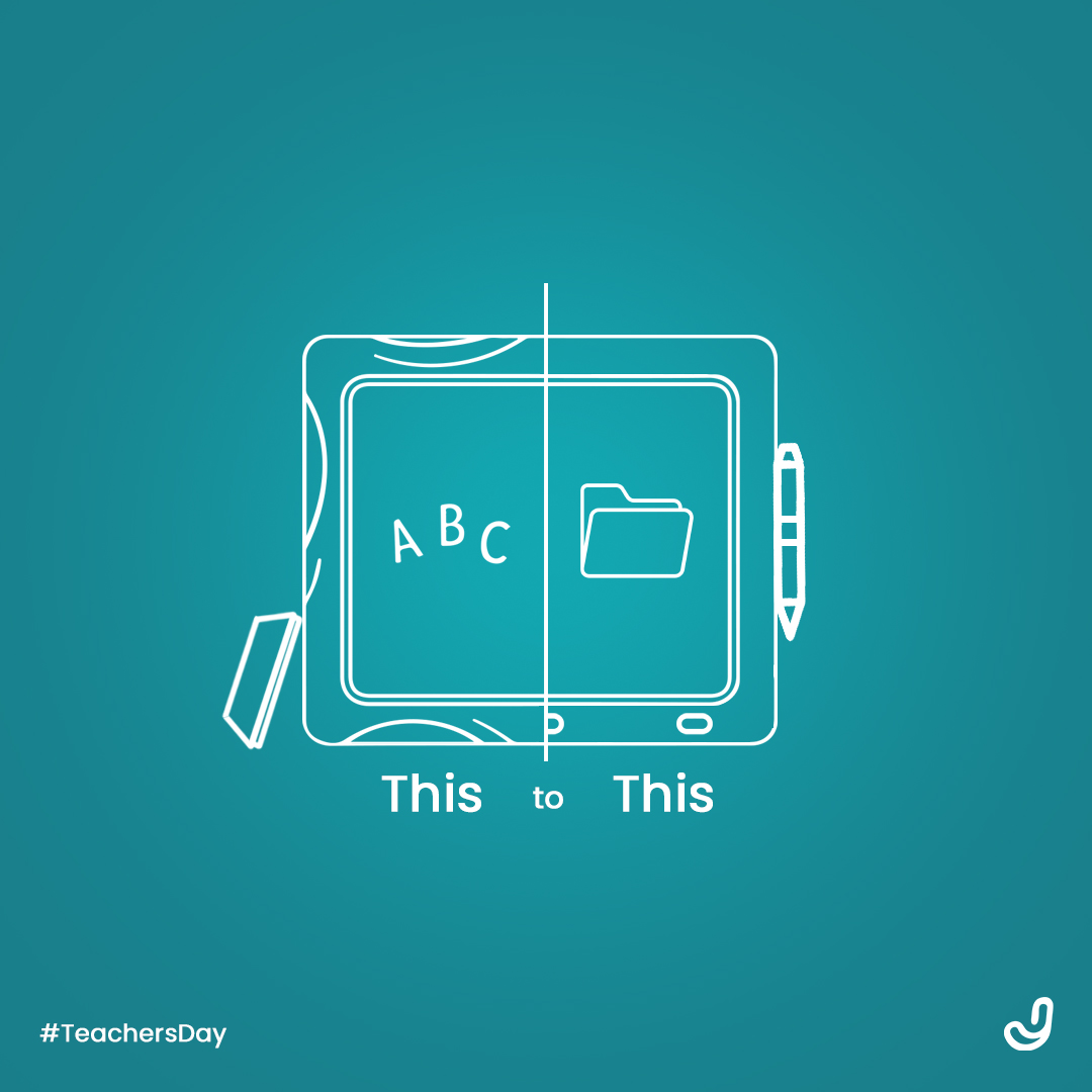 JamtionTech's tweet photo. From chalk dust to digital dashboards, the impact of teachers never fades. 
Happy Teacher’s Day! 🤗
#teachersday #digitalmarketing https://t.co/pRPX7VXRKU