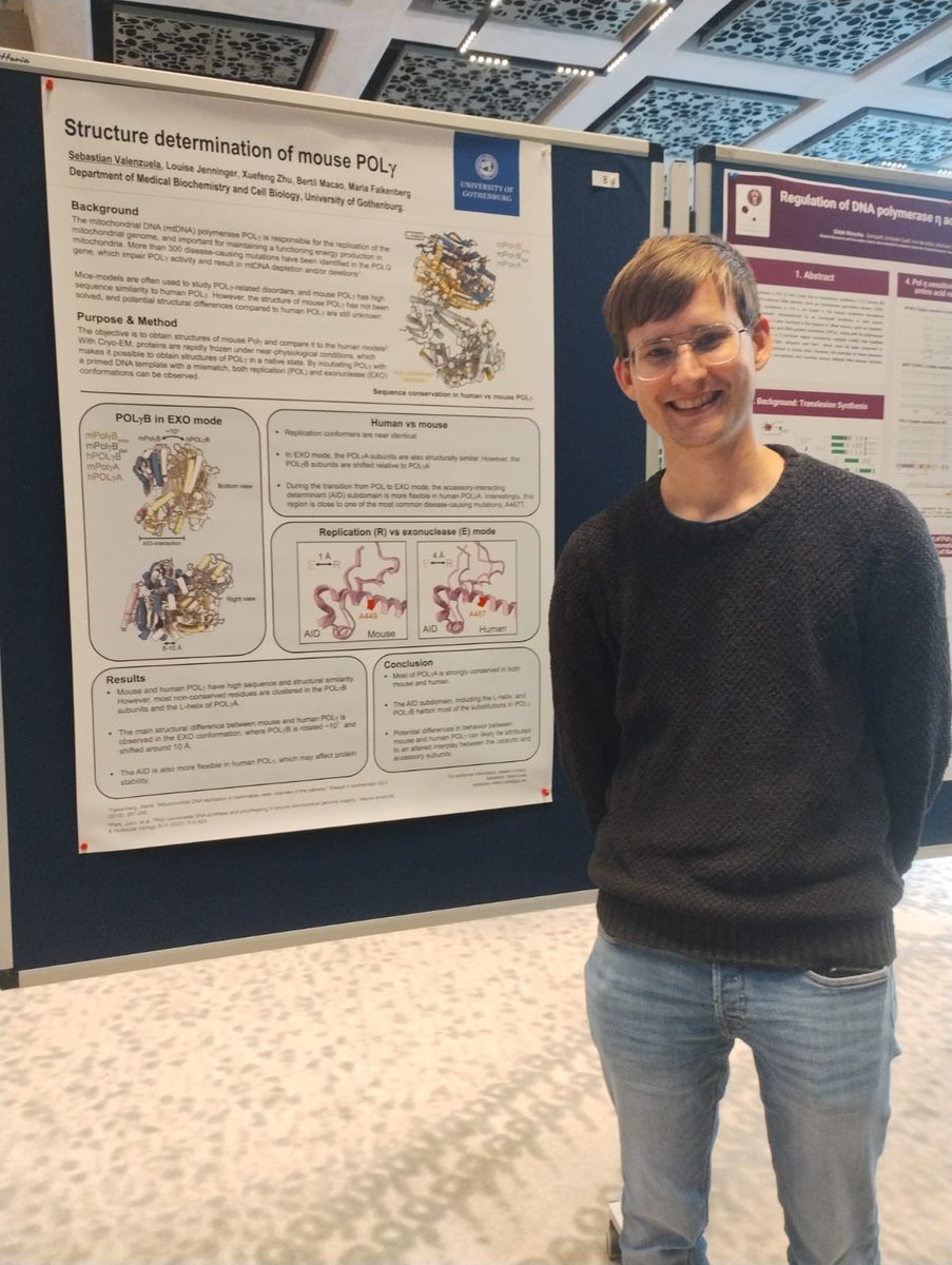 Sebastian Valenzuela presenting his project on one of our favorite proteins. Thanks everyone for a super 7th DNA polymerase meeting in Warsaw!