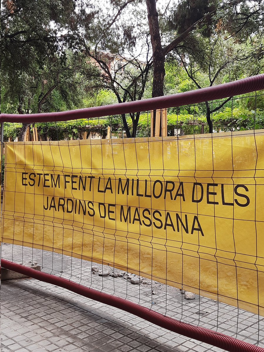 Ana Mourelo (@ana_mourelo) on Twitter photo No estem fent la millora dels Jardins Massana.
Estem construint el #1rParcInclusiuBcn gràcies als #PressupostosParticipatius
Hagués estat tot un encert haber-ho mencionat al cartell <a href="/BCN_SantAndreu/">BCN_SantAndreu</a> <a href="/BCN_EspaiPublic/">BCN Espai Públic</a> No estem fent la millora dels Jardins Massana.
Estem construint el #1rParcInclusiuBcn gràcies als #PressupostosParticipatius
Hagués estat tot un encert haber-ho mencionat al cartell <a href="/BCN_SantAndreu/">BCN_SantAndreu</a> <a href="/BCN_EspaiPublic/">BCN Espai Públic</a>
