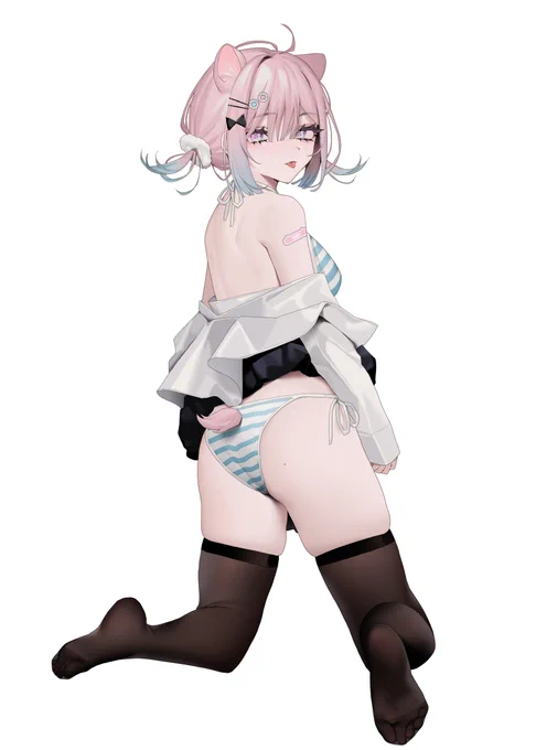 9月1日に玄光社から発売されました青山裕企さん()の「ブラとパンツのフェチすぎるポーズ集」のポーズを参考に応援イラストを描かせて頂きました!フェチを感じるポーズがたくさん収録されていて、絵描きとして嬉しい一冊です。よろしくお願いします#PR 