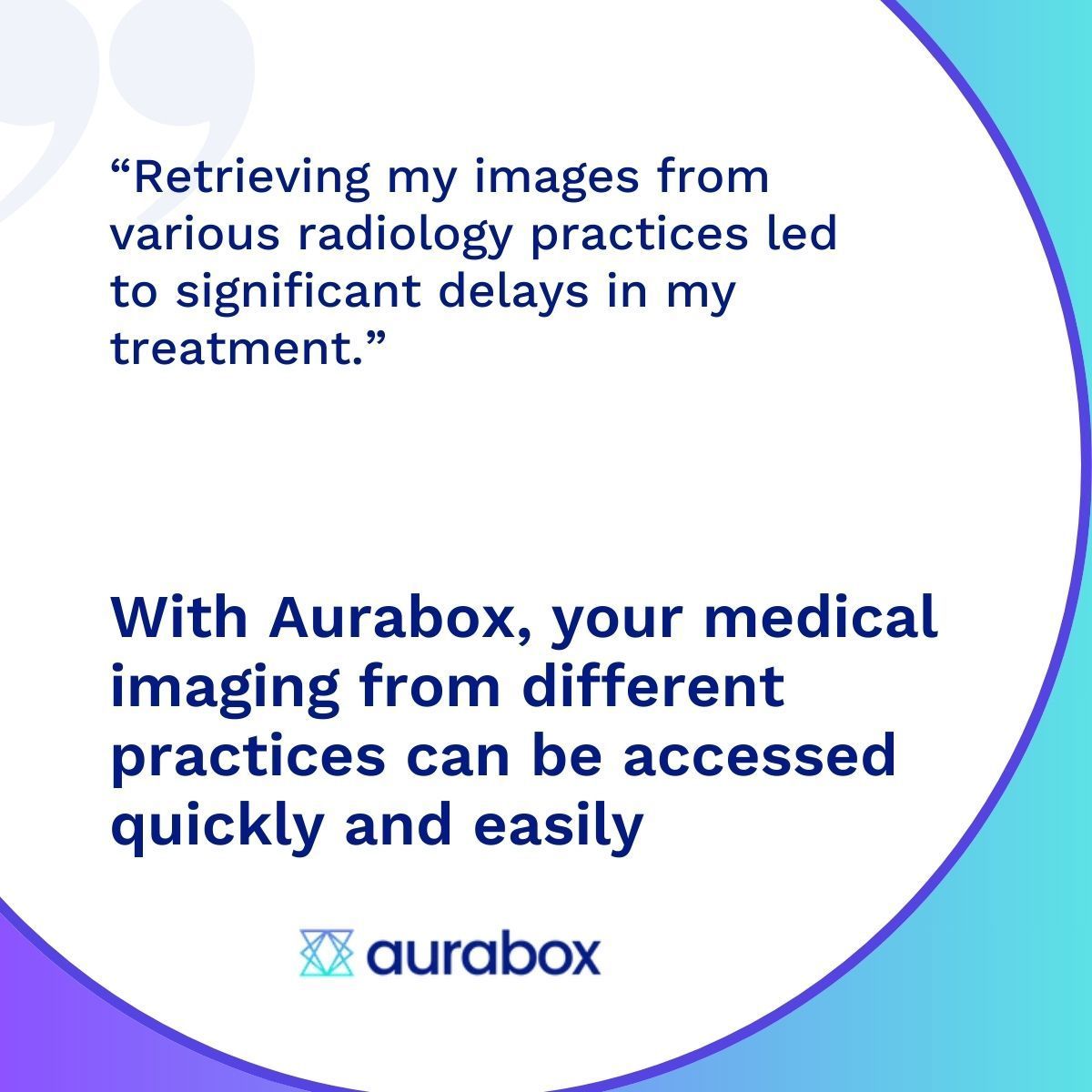 Avoid treatment delays with Aurabox's unified medical imaging platform 🚀

Learn more about streamlining your healthcare with Aurabox here: buff.ly/3WeC0wx