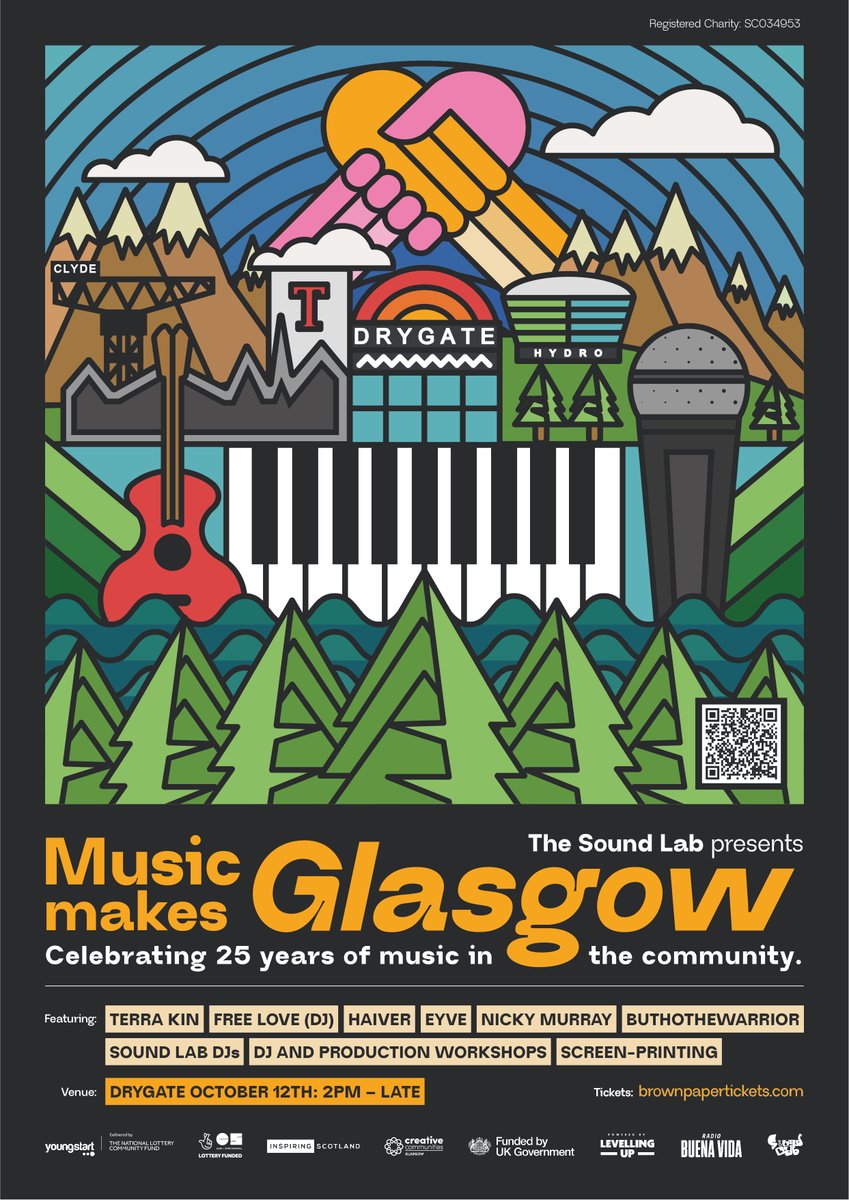 Paul Sullivan (@paulsulliva_) on Twitter photo We are having a massive party to celebrate 25 years of <a href="/TheSoundLab_Gla/">The Sound Lab</a>
Proud to have supported 1000s of young people over those 25 years to access music for free.
Come along, hear some great music, support a good cause. All welcome.
Oct 12th <a href="/drygate/">Craft Beer • Brasserie • Peaks Bar • Events</a>
🎟️bpt.me/6413785 We are having a massive party to celebrate 25 years of <a href="/TheSoundLab_Gla/">The Sound Lab</a>
Proud to have supported 1000s of young people over those 25 years to access music for free.
Come along, hear some great music, support a good cause. All welcome.
Oct 12th <a href="/drygate/">Craft Beer • Brasserie • Peaks Bar • Events</a>
🎟️bpt.me/6413785