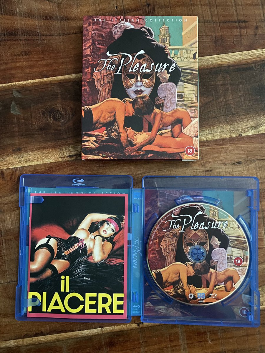 RobertS_1975's tweet photo. 📦📦📦📦 new stuff 📦📦📦📦
The Pleasure
@88_Films
#bluray #moviecollection #italian #italiancollection #joedamato #lauragemser https://t.co/tkDjw7RpId