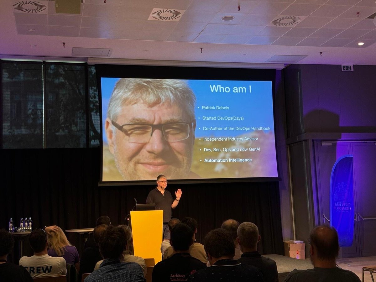 devopsdaysghent tweet media
