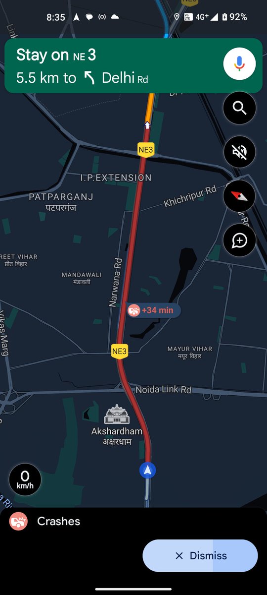 HarshitIndrayan's tweet photo. Daily Condition at Delhi Meerut Expressway.
Massive traffic jam on NE 3, Delhi-Meerut Expressway. Urgent attention needed to address this frequent congestion! @nitin_gadkari @NHAI_Official @MORTHIndia Please look into this for smoother travel. #TrafficJam #DelhiMeerutExpressway https://t.co/s3pmupUh13