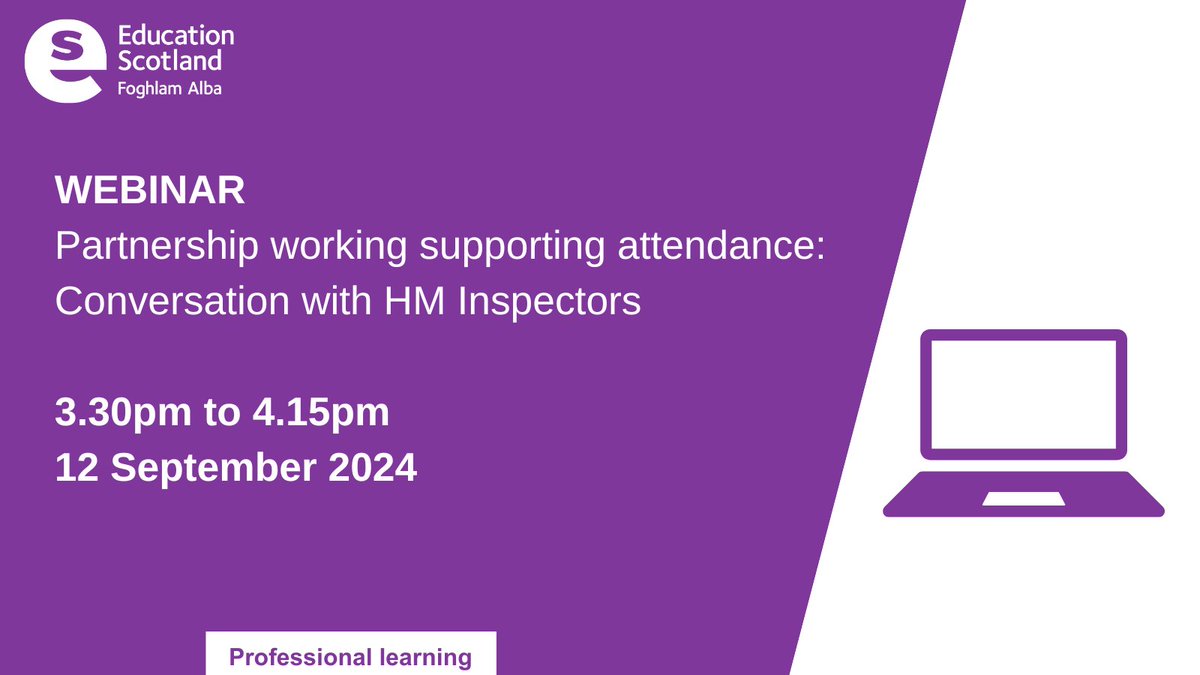 Education Scotland tweet media