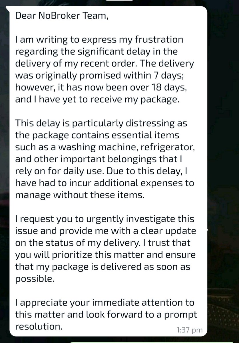 surij48's tweet photo. @PMOIndia @CMOMaharashtra @NoBrokerCare @nobrokercom @DGPMaharashtra 

Hi everyone, from last 18 days we are not getting parcel. We did complaint no reply they are not giving our parcel, in package we all home essentials items, we are not getting ,
Plz help for this.

Thanks . https://t.co/t8B9nqq8t5