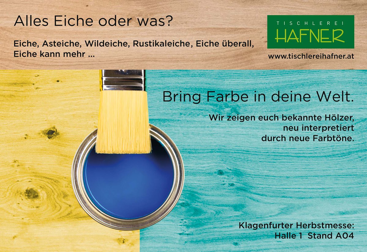 TischlerHafner's tweet photo. Die Vorfreude ist groß! Die Herbstmesse in Klagenfurt startet bald – von Mittwoch, 11. bis Sonntag, 15. September. 
Du findest uns wie gewohnt in Halle 1, Stand 04. Wir freuen uns riesig auf deinen Besuch! 
#Herbstmesse #Klagenfurt #TischlereiHafner #tischler https://t.co/1zFzHt4jzq