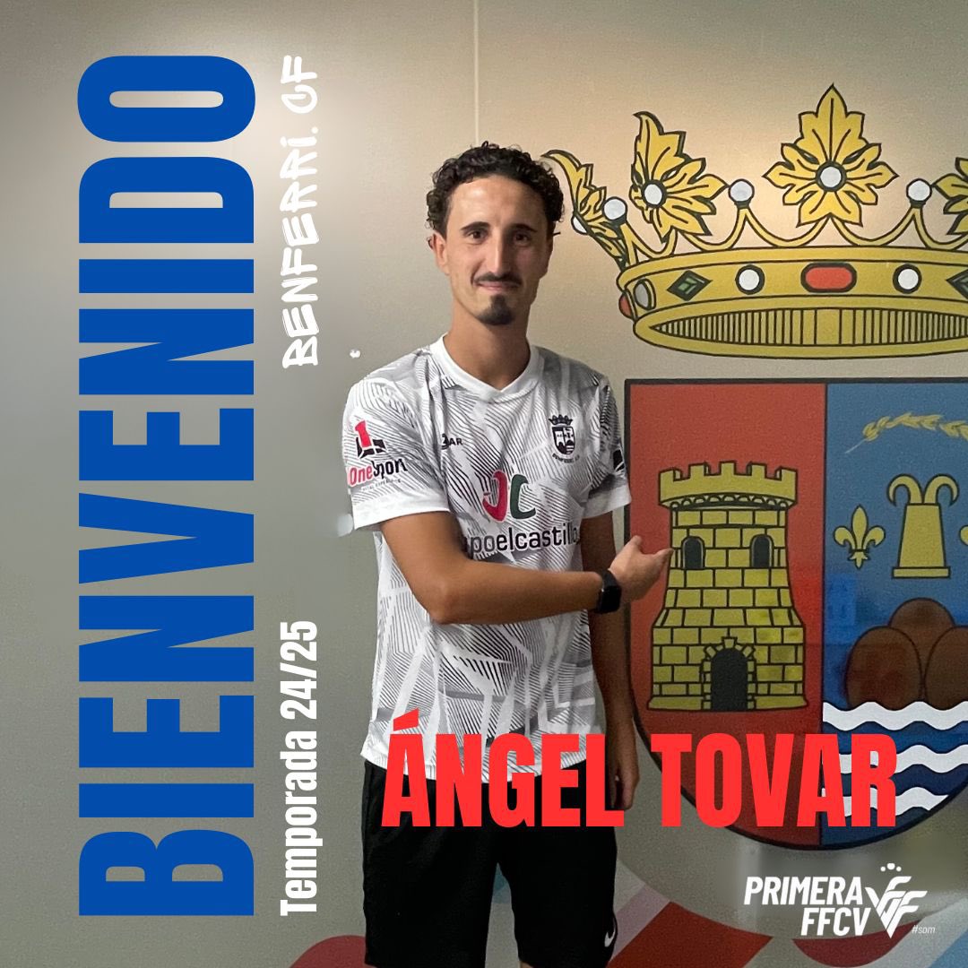 💙Ángel y Benferri CF juntos para la temporada 24/25❤️

La incorporación más importante de esta temporada. Ángel Tovar se incorpora al cuerpo técnico del equipo, hará las funciones de entrenador asistente, delegado y encargado de material.

#VamosBenferri
#canteraorihuelabenferri