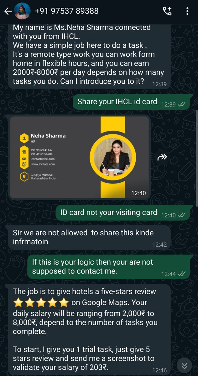 ShyamanthShetty's tweet photo. @TajHotels #tajhotel #ihcl 
IHCL someone is using your name to boost their rating. Check the images. https://t.co/lljZF3Ynm9