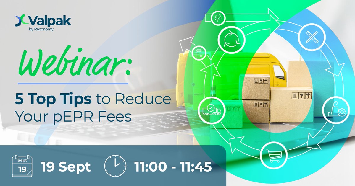 Join us for an informative webinar, where our experts will share top 5 tips to help you plan effectively for #pEPR base fees, enhance packaging design, and make informed decisions to reduce costs while boosting sustainability 🍃.

Register 🔗 okt.to/4eYDKi