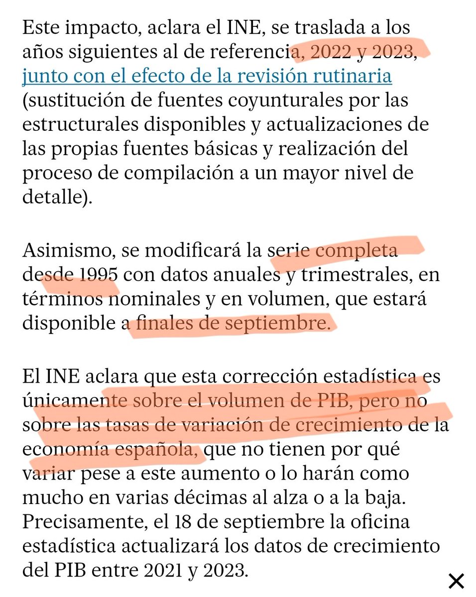 finanzas_excel's tweet photo. @josecdiez Habrá que esperar la revisión de los datos de 2020 no? Porque como dice el INE, las tasas de crecimiento no cambian https://t.co/NDbLdyKfHr