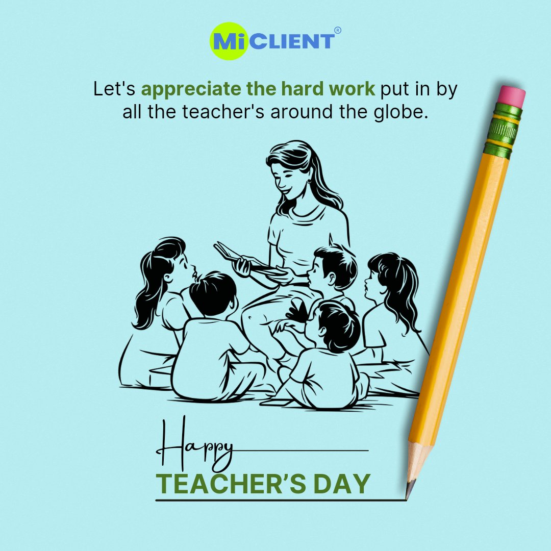 MiClient's tweet image. On this special day, we honor all the incredible mentors who have been a guiding light in shaping our knowledge and growth.  Thank you to all the educators and mentors who inspire innovation, leadership, and continuous growth.

#TeachersDay #Mentorship #Innovation