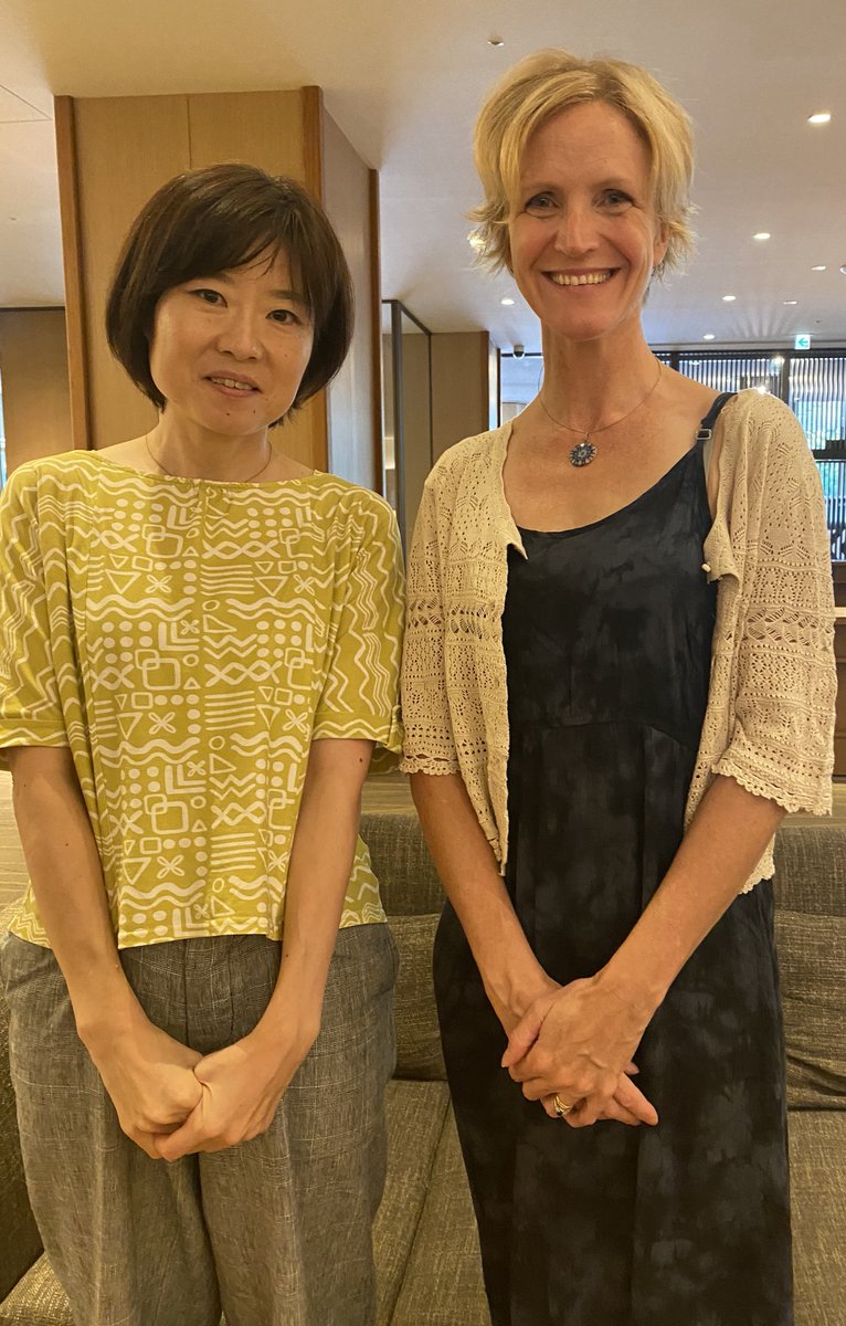 WaspWoman's tweet image. After some mind-blowing days, meeting Japan&apos;s wasp farmers, I&apos;m thrilled to meet my editor for the #Japanese translation of #EndlessForms - Why We Should Love Wasps today in #Tokyo, Kanako Ichihara @misuzu_shobo. Japanese book due out in 2026! 
@JanklowUK @zcosini @ucl @UCLCBER