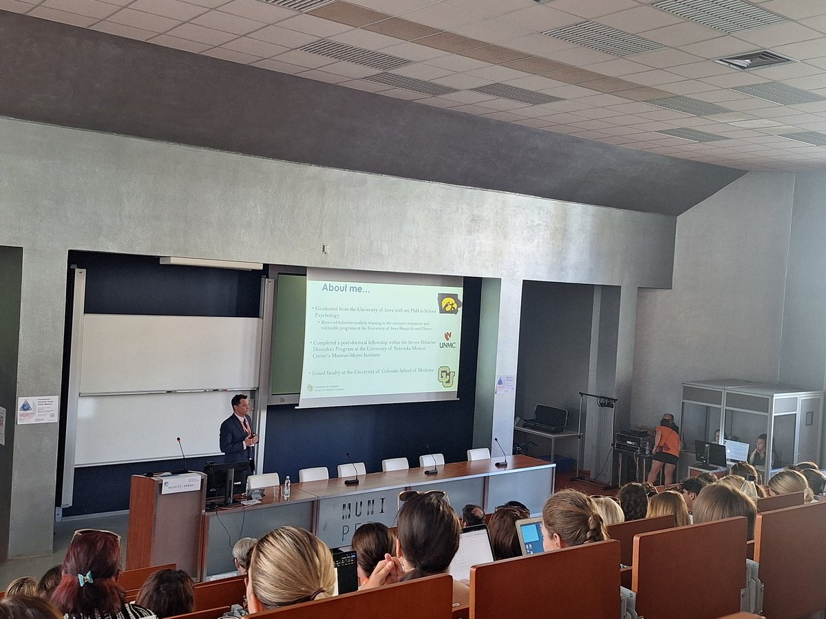 Aoife Mc Tiernan (@aoife_mctiernan) on Twitter photo Excellent invited presentation from Dr. Patrick Romani to begin the <a href="/AbaEuropean/">EuropeanABA</a> 11th conference in Brno. Practical strategies to enhance interdisciplinary care in hospital settings. Excellent invited presentation from Dr. Patrick Romani to begin the <a href="/AbaEuropean/">EuropeanABA</a> 11th conference in Brno. Practical strategies to enhance interdisciplinary care in hospital settings.