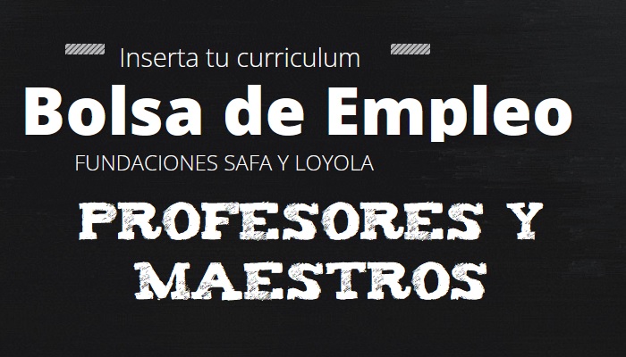 AvanzaLaboral's tweet photo. Bolsas de empleo de Profesores y Maestros 2024, para Centros SAFA y Loyola de Andalucía y Canarias https://t.co/HzCj0OhS86 https://t.co/c80eHAW6AZ