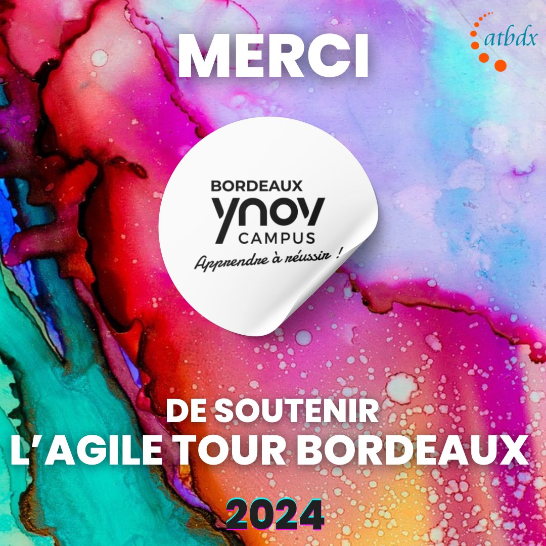 Agile Tour Bordeaux 🚀 (@atbdx) on Twitter photo Cette année, l'#atbdx sera chez <a href="/ynov_bordeaux/">Bordeaux YNOV Campus</a>  ! Cette année, l'#atbdx sera chez <a href="/ynov_bordeaux/">Bordeaux YNOV Campus</a>  !