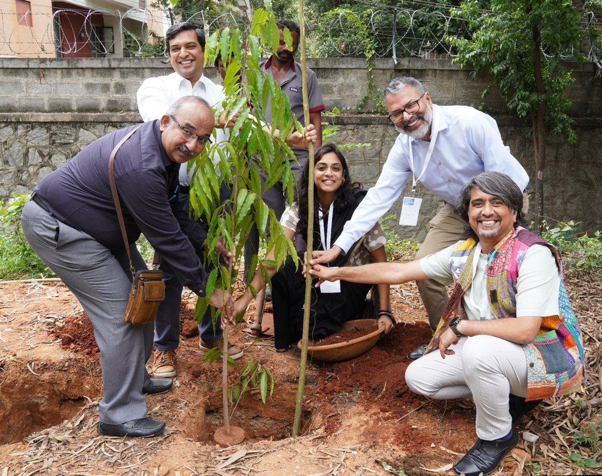iimb_official's tweet image. The 4th Annual Global Symposium on #HealthPolicy &amp;amp; #SystemsResearch, Bringing Evidence into Public Health Policy (EPHP), kicked off today at #IIMB. A sapling was planted to symbolize the growth of knowledge &amp;amp; collaboration needed to build #sustainable health systems. #EPHP2024