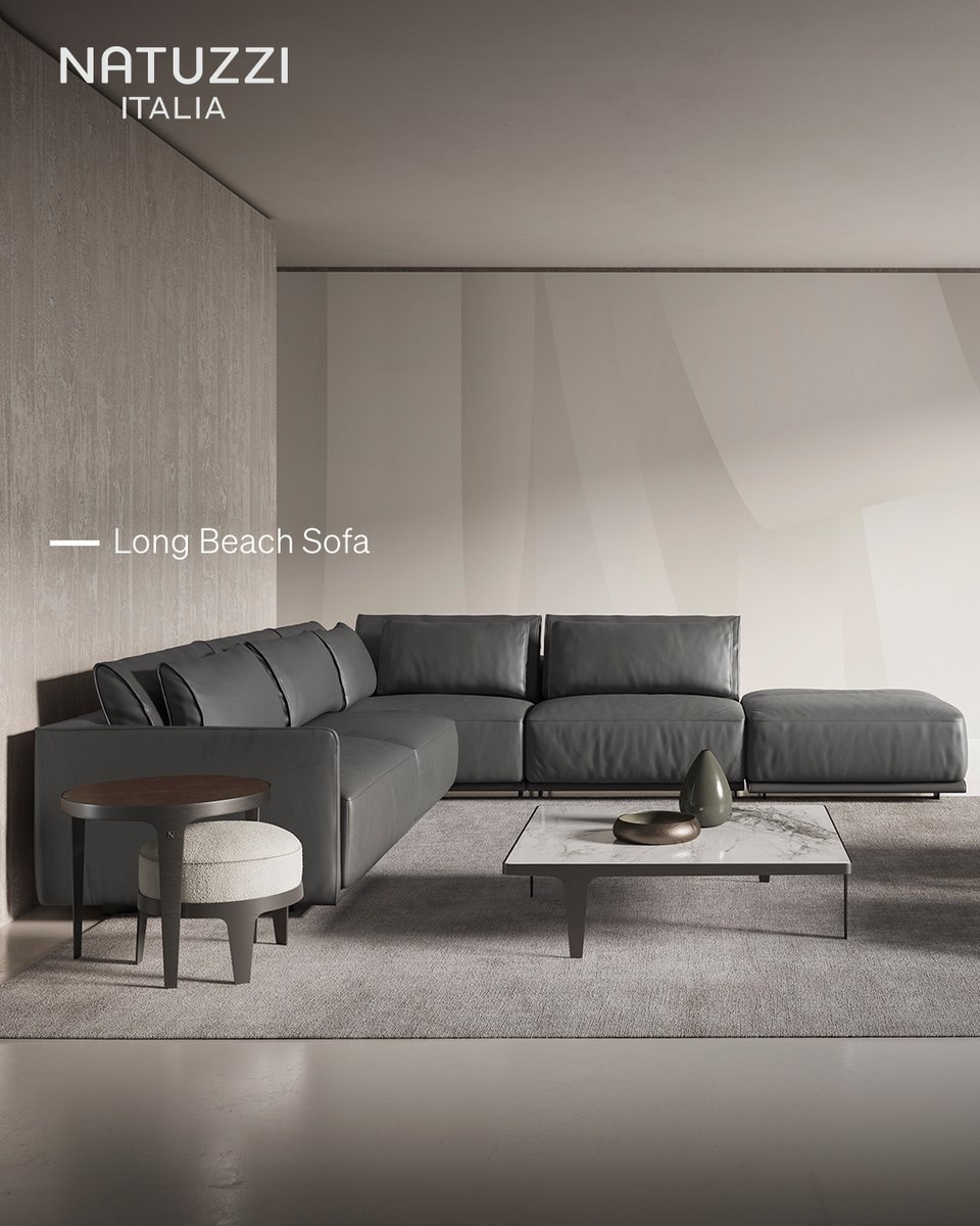 Natuzziuae's tweet photo. Coastal calm meets Italian chic Sink into the Long Beach Sofa and let your worries drift away.

#Natuzzi #NatuzziItalia #NatuzziUAE #InteriorDesign #Dubai #UAE https://t.co/9jUdmZ42qZ