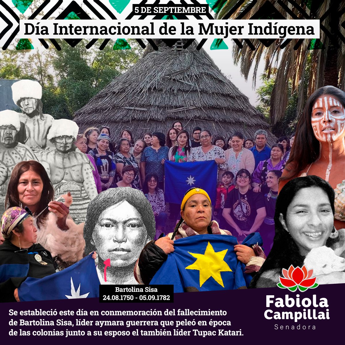 🌿✨ Hoy celebramos el Día de la Mujer Indígena ✨🌿

Como mujer diaguita, me honra rendir homenaje a las mujeres indígenas de todo el mundo, guardianas de la sabiduría ancestral, luchadoras por sus derechos y defensoras de la tierra. 🌍💪🌺
