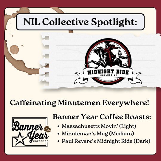 Go grab you some of the best coffee in New England! Check out the new Banner Year Coffee and help support <a href="/MidnightRideNIL/">The Midnight Ride Collective</a>! 

Shop here 👇
 banneryearcoffee.com/collections/am…