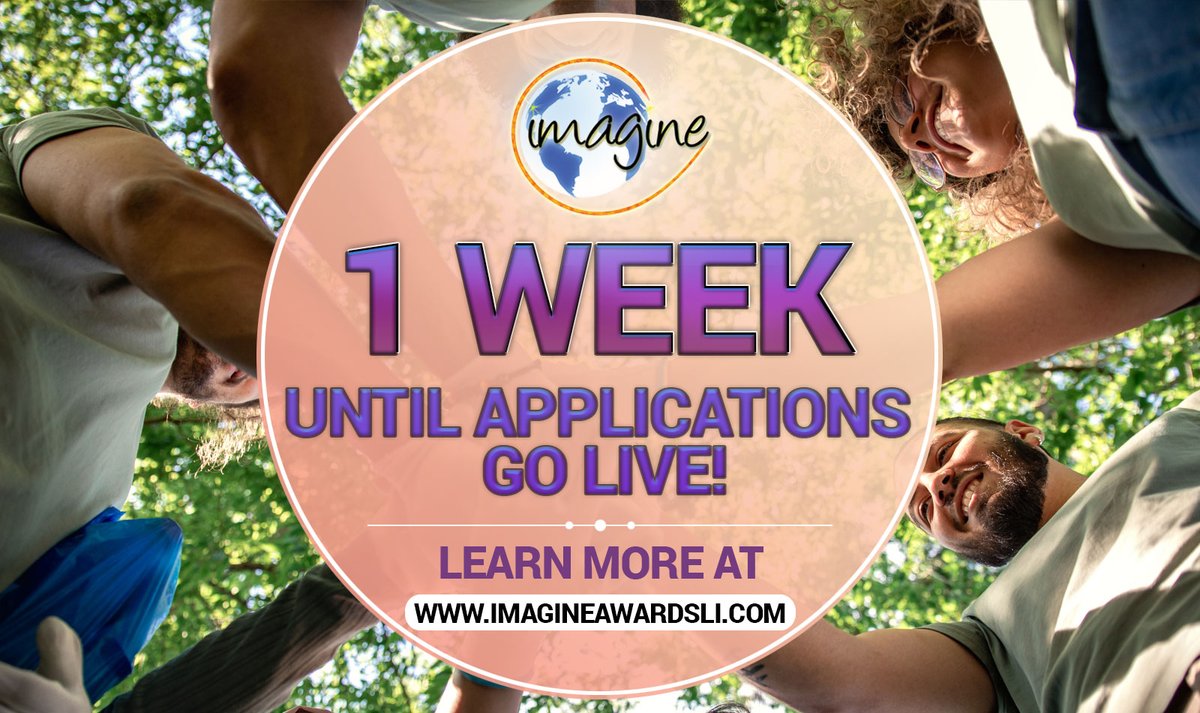 13th Annual Long Island Imagine Awards applications go live in 1 week on September 12th at noon! Your Long Island 501(c)(3) nonprofit can apply and compete in 6 categories for a chance to win $6,000! Learn more here: imagineawardsli.com