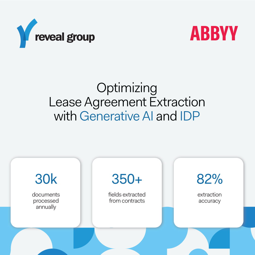 GroupReveal's tweet photo. Are you spending a lot of time manually processing stacks of documents, such as lease agreements and contracts?

Read our latest case study here: https://t.co/6RbYw6CSlJ https://t.co/wNrDuDELLf