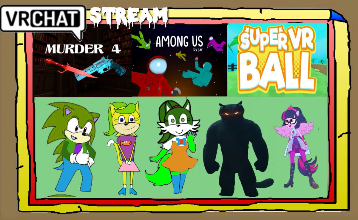 I'm going to be streaming VRchat. So if you want to participate please make sure that you follow these rules 

youtube.com/post/Ugkx_YevE…

The stream will start at 11:30 a.m.