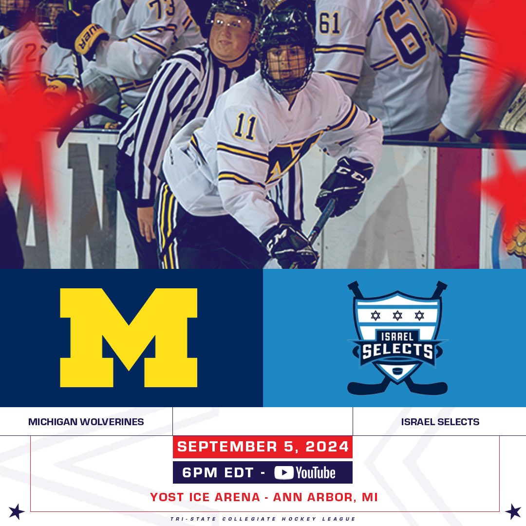 𝐖𝐄 𝐁𝐀𝐂𝐊 🫖

A new pot of #TheT starts tonight as the Wolverines host the Israeli Selects in an exhibition contest!

📸: Nick Ziebert

#TSCHL | #ACHA
