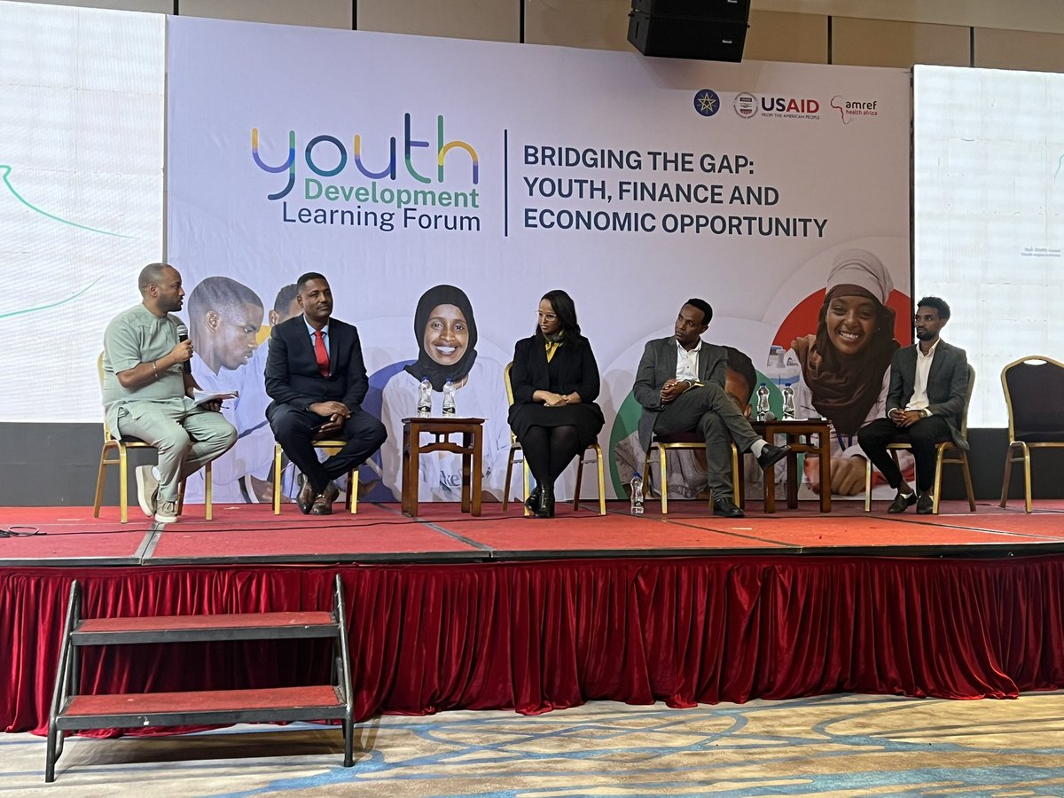 #HappeningNow the <a href="/KefetaIYA/">Kefeta IYA</a> youth development forum, discussing on the theme finance and economic opportunity for young people in #Ethiopia <a href="/USAIDEthiopia/">USAID Ethiopia</a> <a href="/Amref_Worldwide/">Amref Health Africa</a>