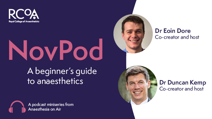 In this follow up to the first #NovPod series <a href="/DoreEoin/">Eoin Dore</a> and Dr Duncan Kemp discuss their top ten takeaway tips for the novice anaesthestist.
 
A handy re-cap and/or a quick intro. 
Definitely worth a listen.
🎧 ow.ly/mpEf50Tgeuo

#AnaestheiaOnAir