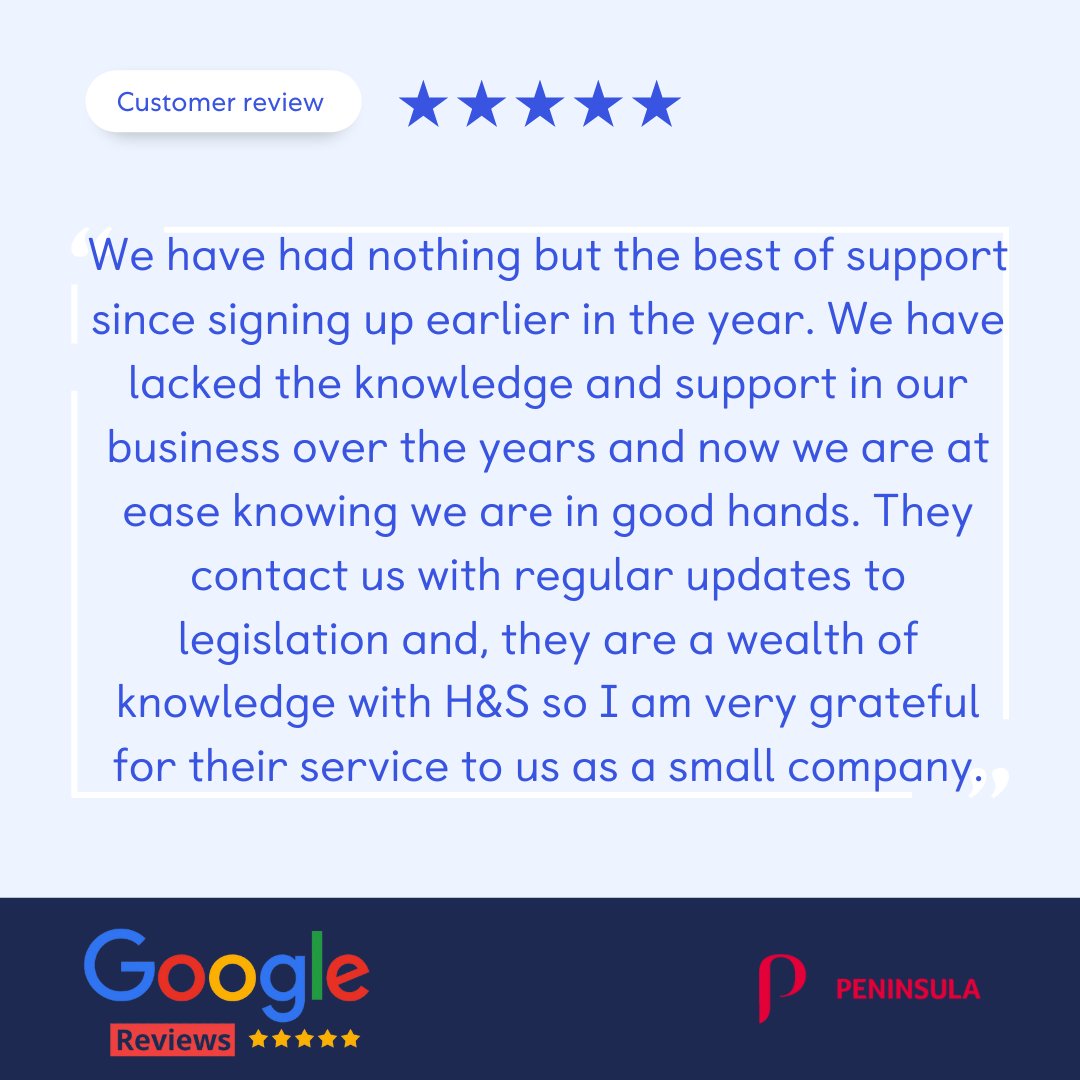 On this weeks episode of amazing reviews 🎉

It's feedback like this that keeps us going, A big thanks to all our clients and the incredible feedback we receive on a daily basis! 

#hrireland #peninsulaireland