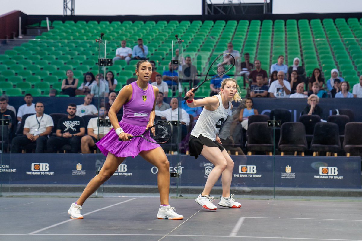 influencepr_me's tweet image. Proudly handling the media communications for the CIB Egyptian Open Squash Championship 2024, the Platinum Squash Tournament. 

Top players Nour El Sherbini, Ali Farag, Hania El Hammamy and Diego Elias have secured their spots in the semifinals at O West Club.

#InfluencePR