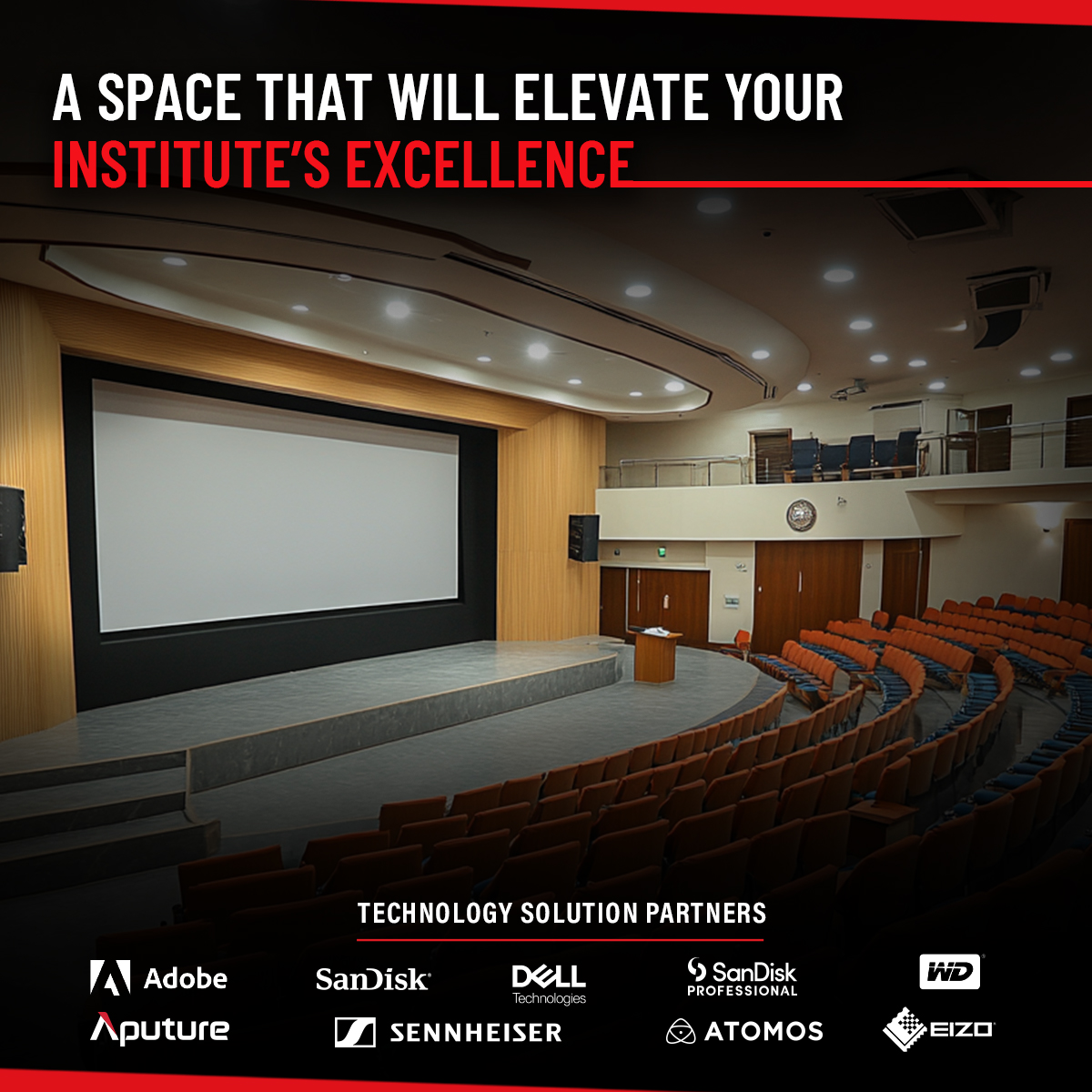Canon_India's tweet photo. In the era of online education, your university needs the right tools to stand out. Canon North Star provides end-to-end solutions for creating advanced studios that make virtual classes and pre-recorded sessions seamless. With a combination of expertise and the latest technology, your content remains exceptional. From planning to execution, we offer comprehensive services to help universities create spaces that inspire learning, creativity, and innovation

Transform your campus into a hub of excellence and prepare your institution for the future of education with Canon North Star!

Our Technology Solution Partners for Canon NorthStar:

Dell Technologies
Adobe India
Sennheiser
Western Digital
EIZO India
Aputure India
Atomos

#CanonIndia #CanonNorthStar #CANwithCanon #CanonPhotography #DelightingYouAlways