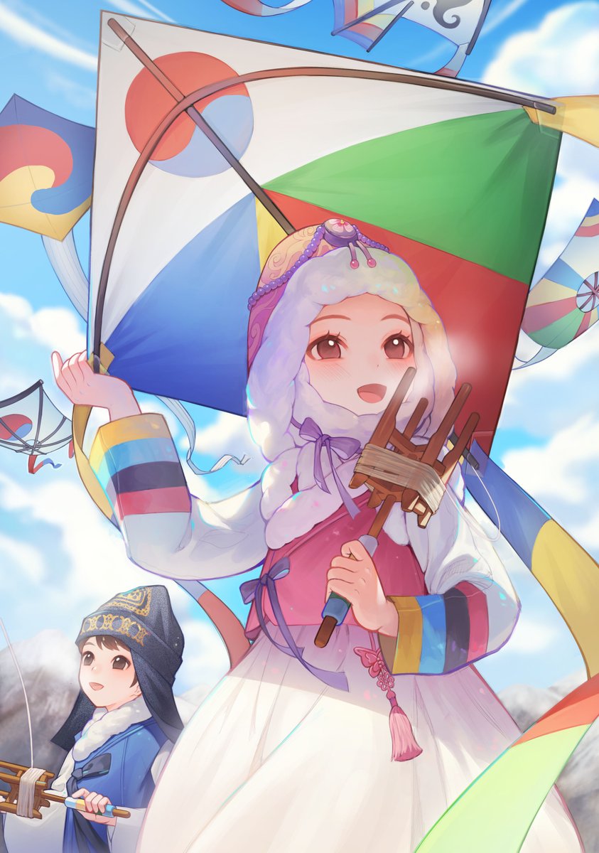 설날의 강원도 🪁
#art #illustration #oc