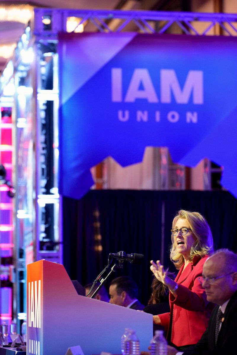 <a href="/AFLCIO/">AFL-CIO ✊</a> "Free trade is a brand, not a policy" 

<a href="/RethinkTrade/">Rethink Trade</a>'s <a href="/WallachLori/">Lori Wallach</a> unpacks the rules of trade policies and the importance of adopting a worker-centered trade agenda. #IAM2024