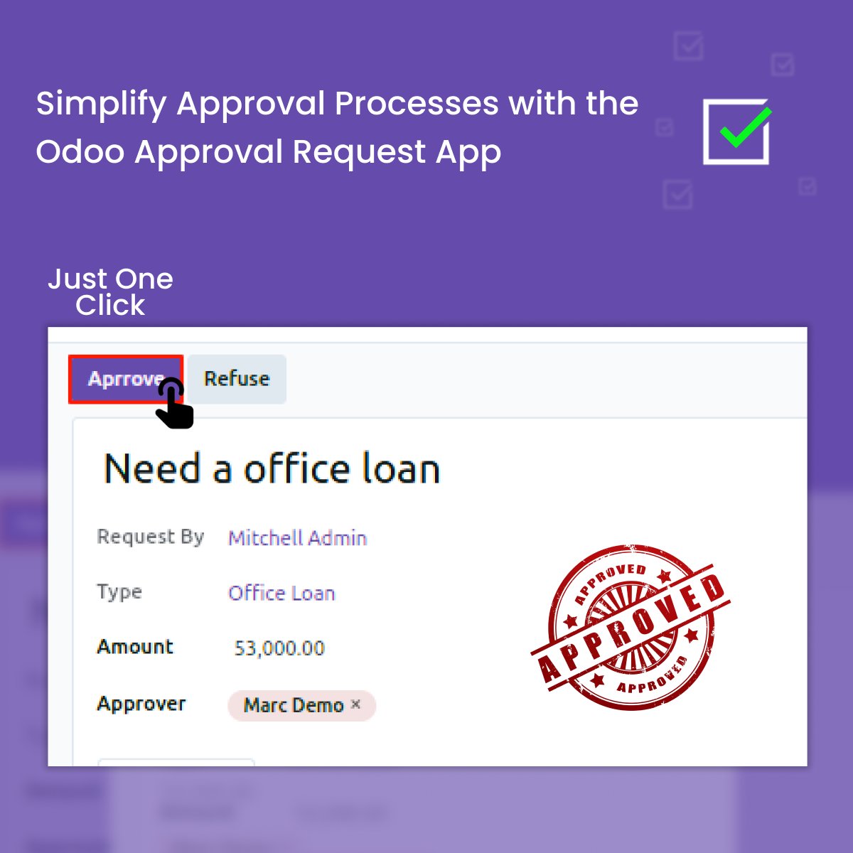 uncannycs's tweet image. Streamline your approval workflows with the Odoo Approval Request App. 

🈸 AppsURL :  apps.odoo.com/apps/modules/1…

#Uncannycs #OdooApproval #WorkflowEfficiency #ApprovalManagement #BusinessAutomation #DecisionMaking