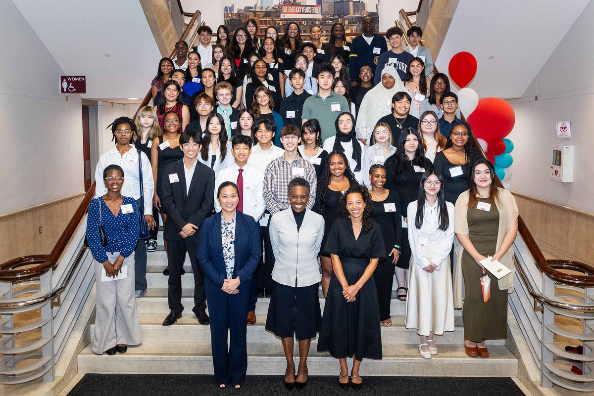 Boston University Community (@bucommunity_) on Twitter photo Congrats to this year's 24 Thomas M. Menino & 52 Community Service Scholarship recipients! The Menino Scholarship, now 51 years strong, has awarded over $211M in financial support to 2,171 <a href="/BostonSchools/">BostonPublicSchools</a> students, offering a full ride. Community Service recipients receive their Congrats to this year's 24 Thomas M. Menino & 52 Community Service Scholarship recipients! The Menino Scholarship, now 51 years strong, has awarded over $211M in financial support to 2,171 <a href="/BostonSchools/">BostonPublicSchools</a> students, offering a full ride. Community Service recipients receive their