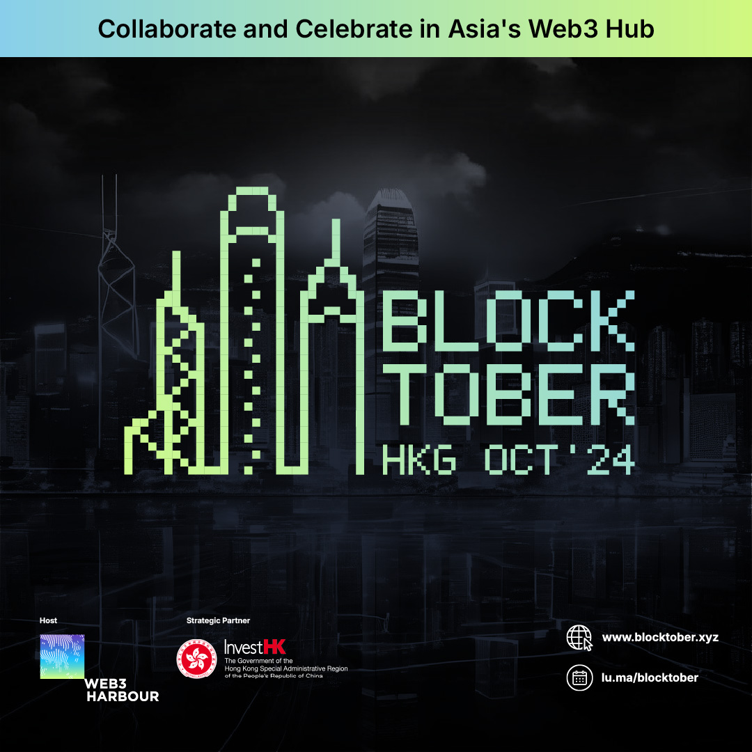 Web3 Harbour (@web3harbour) on Twitter photo 🚀 Exciting news! Introducing <a href="/BlocktoberHK/">Blocktober</a> :
Ten+ major events, 50,000+ developers and industry pioneers and cutting-edge discussions on #FinTech, #AI, and more.
Get ready! Blocktober.xyz 🌐🔥
✅Curious to learn more? ✅
📩Follow Blocktober for latest updates! 🚀 Exciting news! Introducing <a href="/BlocktoberHK/">Blocktober</a> :
Ten+ major events, 50,000+ developers and industry pioneers and cutting-edge discussions on #FinTech, #AI, and more.
Get ready! Blocktober.xyz 🌐🔥
✅Curious to learn more? ✅
📩Follow Blocktober for latest updates!