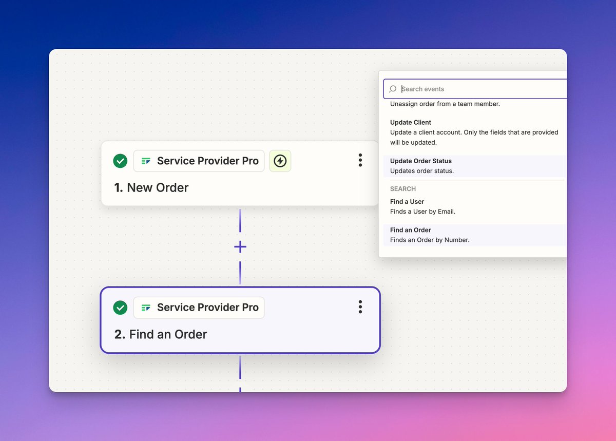 spp_app's tweet image. 🤖 Zapier integration update: Use the new search actions to find Users or Orders in your Zaps  🔎

More info: spp.co/changelog